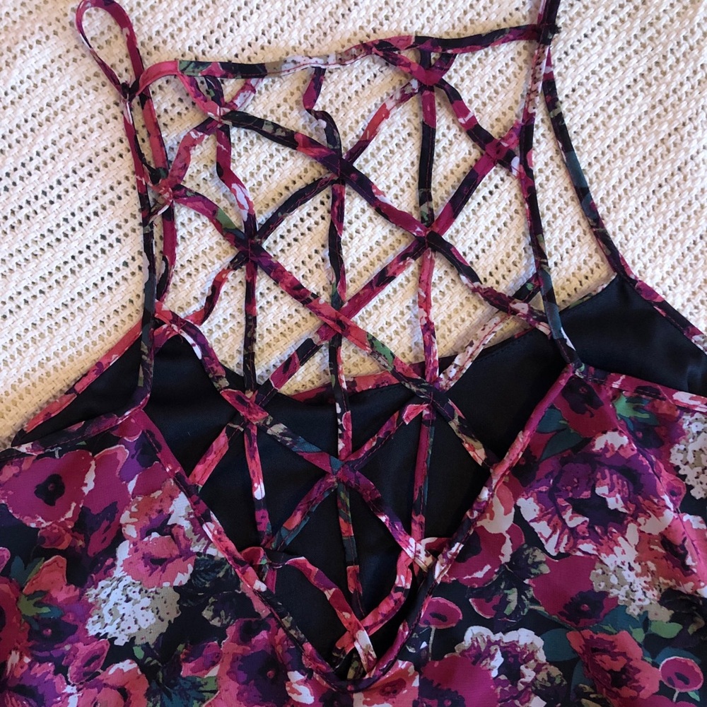 Floral Swing Dress - Picture 3 of 4